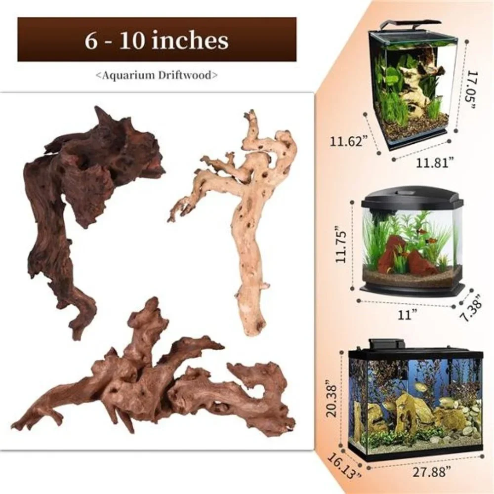 Natural Coral Driftwood for Aquarium Decor FishTank Decorations,Driftwood Branch